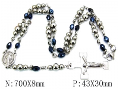 HY Wholesale Stainless Steel 316L Necklaces (Religion Style)-HY55N0149H70