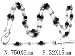 HY Wholesale Stainless Steel 316L Necklaces (Religion Style)-HY55N0132H30