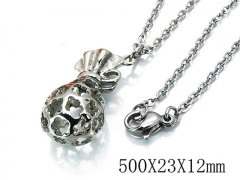 HY Wholesale 316L Stainless Steel Necklace-HY81N0013HIX