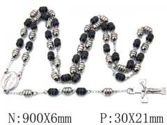 HY Wholesale Stainless Steel 316L Necklaces (Religion Style)-HY55N0112I30