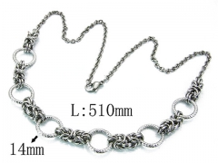 HY Wholesale 316L Stainless Steel Necklace-HY81N0016HKT
