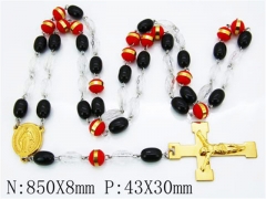 HY Wholesale Stainless Steel 316L Necklaces (Religion Style)-HY55N0144H60