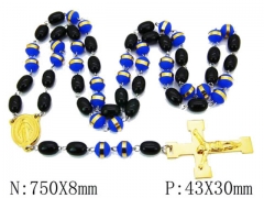 HY Wholesale Stainless Steel 316L Necklaces (Religion Style)-HY55N0146H60