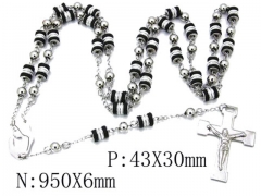 HY Wholesale Stainless Steel 316L Necklaces (Religion Style)-HY55N0109H80