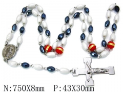 HY Wholesale Stainless Steel 316L Necklaces (Religion Style)-HY55N0135H60