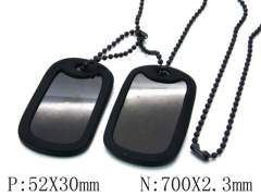 HY Wholesale 316L Stainless Steel Necklace-HY09N0236HJG