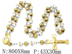 HY Wholesale Stainless Steel 316L Necklaces (Religion Style)-HY55N0115H80