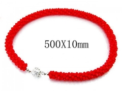 HY Wholesale 316L Stainless Steel Necklace-HY35N0241HOF