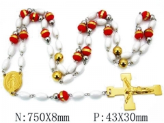 HY Wholesale Stainless Steel 316L Necklaces (Religion Style)-HY55N0138H80