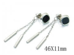 HY Wholesale 316L Stainless Steel Earrings-HY59E0708MQ