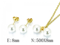 HY Stainless Steel jewelry Pearl Set-HY59S1404LL