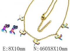 HY Wholesale 316 Stainless Steel jewelry Set-HY59S2912OLE