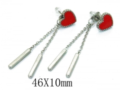 HY Wholesale 316L Stainless Steel Earrings-HY59E0697MW