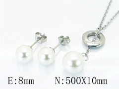 HY Stainless Steel jewelry Pearl Set-HY59S1397NLX