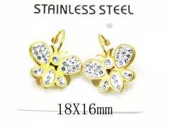 HY Wholesale 316L Stainless Steel Earrings-HY67E0251LW
