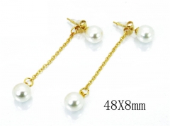 HY Wholesale 316L Stainless Steel Earrings-HY59E0651KL