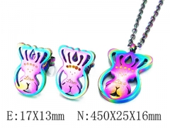 HY 316L Stainless Steel jewelry Bears Set-HY90S0244HIY