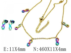 HY Wholesale 316 Stainless Steel jewelry Set-HY59S2911OLW