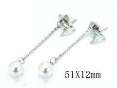HY Wholesale 316L Stainless Steel Earrings-HY59E0683KV