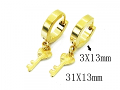 HY Wholesale 316L Stainless Steel Earrings-HY67E0292JX