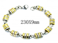 HY Stainless Steel 316L Bracelets (Popular)-HY08B0668HSS