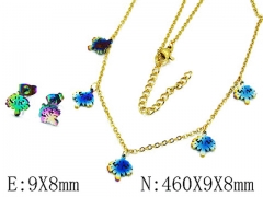 HY Wholesale 316 Stainless Steel jewelry Set-HY59S2921OLB