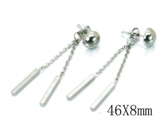 HY Wholesale 316L Stainless Steel Earrings-HY59E0702KLE