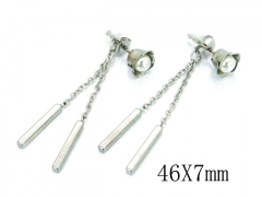HY Wholesale 316L Stainless Steel Earrings-HY59E0694MY