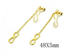 HY Wholesale 316L Stainless Steel Earrings-HY59E0668KLV