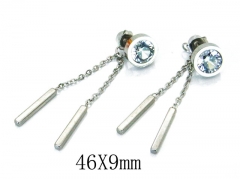 HY Wholesale 316L Stainless Steel Earrings-HY59E0690MZ