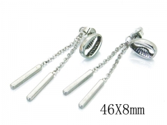 HY Wholesale 316L Stainless Steel Earrings-HY59E0712MA