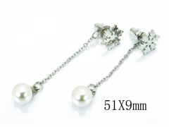 HY Wholesale 316L Stainless Steel Earrings-HY59E0682KS