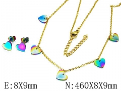 HY 316L Stainless Steel Lover jewelry Set-HY59S2924OLC