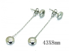 HY Wholesale 316L Stainless Steel Earrings-HY59E0670KB