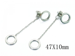 HY Wholesale 316L Stainless Steel Earrings-HY59E0672KC
