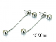 HY Wholesale 316L Stainless Steel Earrings-HY59E0669KB