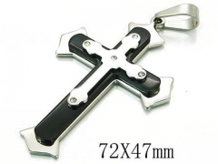 HY 316L Stainless Steel Cross Pendants-HY08P0665HHE