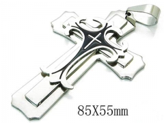HY 316L Stainless Steel Cross Pendants-HY08P0632HHQ