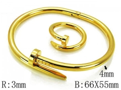 HY Wholesale 316L Stainless Steel Bangle-HY80S0095IEE