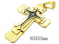 HY 316L Stainless Steel Cross Pendants-HY08P0633HJQ
