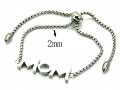 HY Stainless Steel 316L Bracelets (Charm)-HY59B0760NB