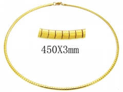 HY Wholesale 316L Stainless Steel Necklace-HY61N0270ML