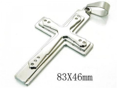 HY 316L Stainless Steel Cross Pendants-HY08P0663HHF