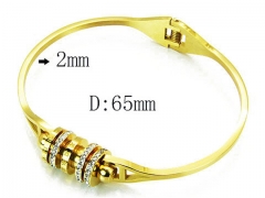 HY Wholesale 316L Stainless Steel Bangle-HY81B0352IIW