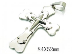 HY 316L Stainless Steel Cross Pendants-HY08P0682OC
