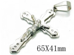 HY 316L Stainless Steel Cross Pendants-HY08P0733OT