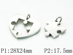 HY 316L Stainless Steel Lover Pendant-HY59P0359LL