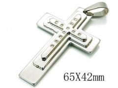 HY 316L Stainless Steel Cross Pendants-HY08P0675OR