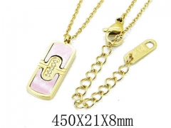 HY Wholesale 316L Stainless Steel Necklace-HY09N1006HMD