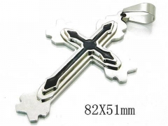 HY 316L Stainless Steel Cross Pendants-HY08P0638HIC